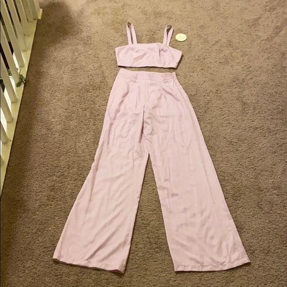 Pants - Sexy Lilac Two Piece Set: NEVER WORN